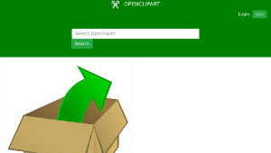 openclipart圖庫：Out of the box-資源代表圖