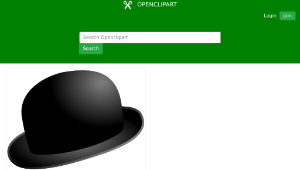 openclipart圖庫：ChaplinBowler縮圖