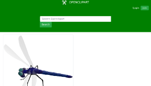 openclipart圖庫：Dragonfly縮圖