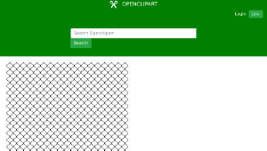 openclipart圖庫：wire-mesh fence seamless pattern縮圖