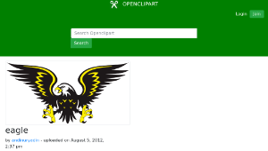 openclipart圖庫：eagle縮圖