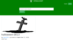 openclipart圖庫：halloween 0013縮圖