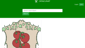 openclipart圖庫：Garden Sign Tiny Tomatos-資源代表圖