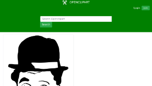 openclipart圖庫：Charlie Chaplin-資源代表圖