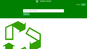 openclipart圖庫：Recycle Icon縮圖
