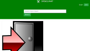 openclipart圖庫：Logoff Icon-資源代表圖