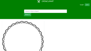 openclipart圖庫：Round Border 1縮圖