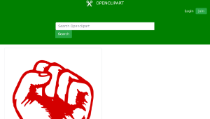 openclipart圖庫： fist-資源代表圖