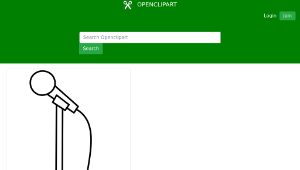openclipart圖庫：microphone-資源代表圖