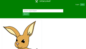 openclipart圖庫：Bunny-資源代表圖