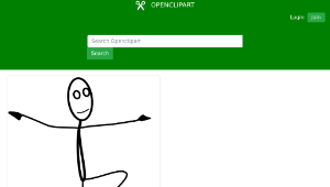 openclipart圖庫：Al dancing縮圖