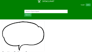 openclipart圖庫：Caption Balloon 5-資源代表圖