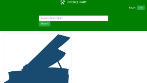 openclipart圖庫：Piano-資源代表圖