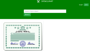 openclipart圖庫：Certificate-資源代表圖