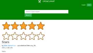 openclipart圖庫：Stars縮圖