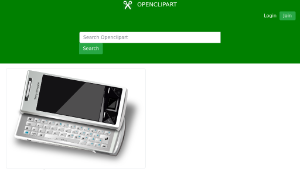 openclipart圖庫：Smart Phone