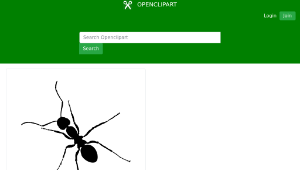 openclipart圖庫：Ant-資源代表圖
