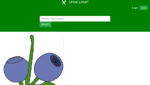 openclipart圖庫：blueberry縮圖