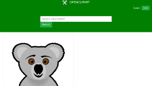 openclipart圖庫：koala