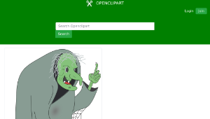 openclipart圖庫：Witch縮圖