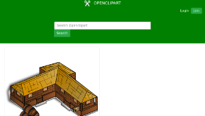 openclipart圖庫：RPG map symbols: Tavern-資源代表圖