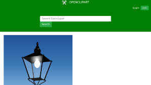 openclipart圖庫：Street light縮圖