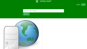 openclipart圖庫：WWW Apache Config縮圖