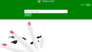 openclipart圖庫：Shy Face縮圖