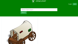 openclipart圖庫：RPG map symbols: a caravan縮圖