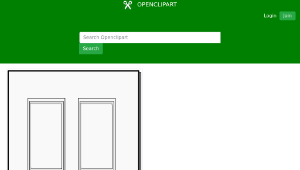 openclipart圖庫：Door縮圖