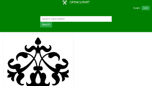 openclipart圖庫：Typographic ornamental vignettes 2縮圖