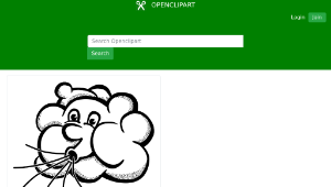 openclipart圖庫：wind - lineart-資源代表圖