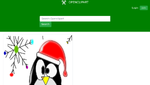 openclipart圖庫：Linux Penguin-資源代表圖