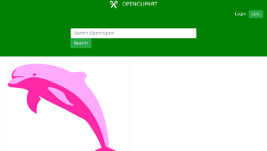 openclipart圖庫：delphin-delfin-dolphin-資源代表圖