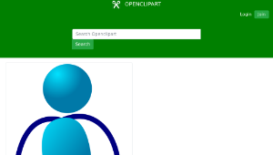 openclipart圖庫：Stickman-資源代表圖