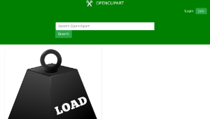 openclipart圖庫：Load-資源代表圖