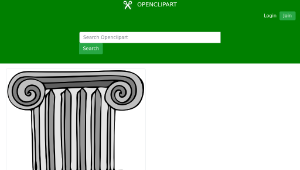 openclipart圖庫：Architetto -- Capitello modanatura縮圖
