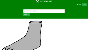 openclipart圖庫：Foot縮圖