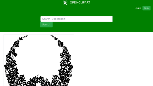openclipart圖庫：wreath縮圖