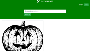 openclipart圖庫：Pumpkin lantern-資源代表圖