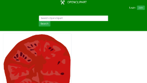 openclipart圖庫：Tomato slice-資源代表圖