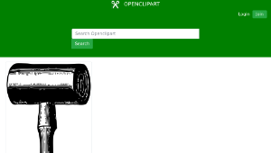 openclipart圖庫：mallet縮圖