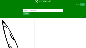 openclipart圖庫：rocketship縮圖