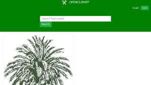 openclipart圖庫：date palm縮圖