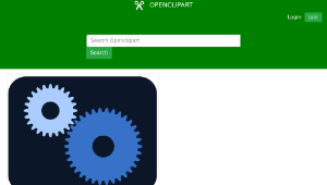 openclipart圖庫：Engrenagem - Gear-資源代表圖