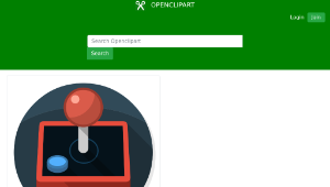 openclipart圖庫：Joystick Icon-資源代表圖