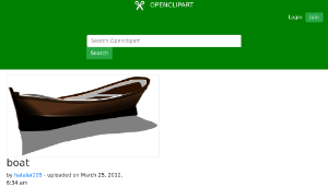openclipart圖庫：boat-資源代表圖