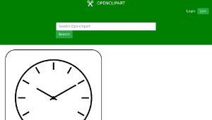 openclipart圖庫：Clock Icon-資源代表圖