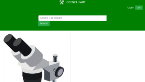 openclipart圖庫：Microscope縮圖
