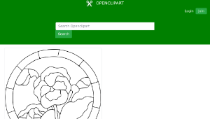 openclipart圖庫：Pansy縮圖